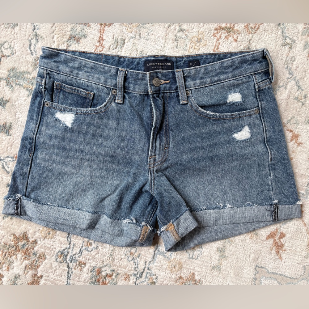 Lucky Brand Medium Wash Jean Shorts